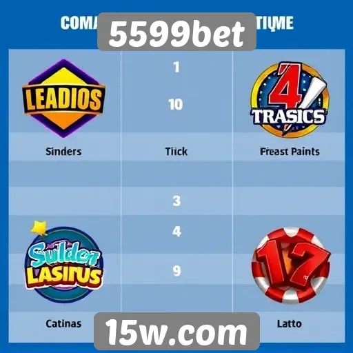 Comparação de jogos populares no 5599bet